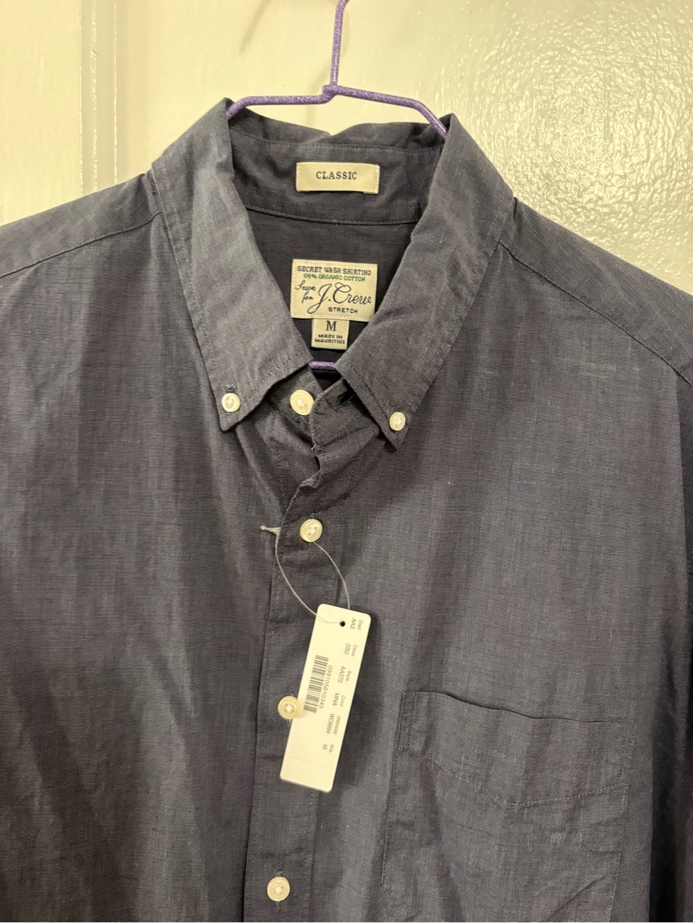 LOT of 2 NWT J.Crew Secret Wash shirts Medium - Picture 3 of 10